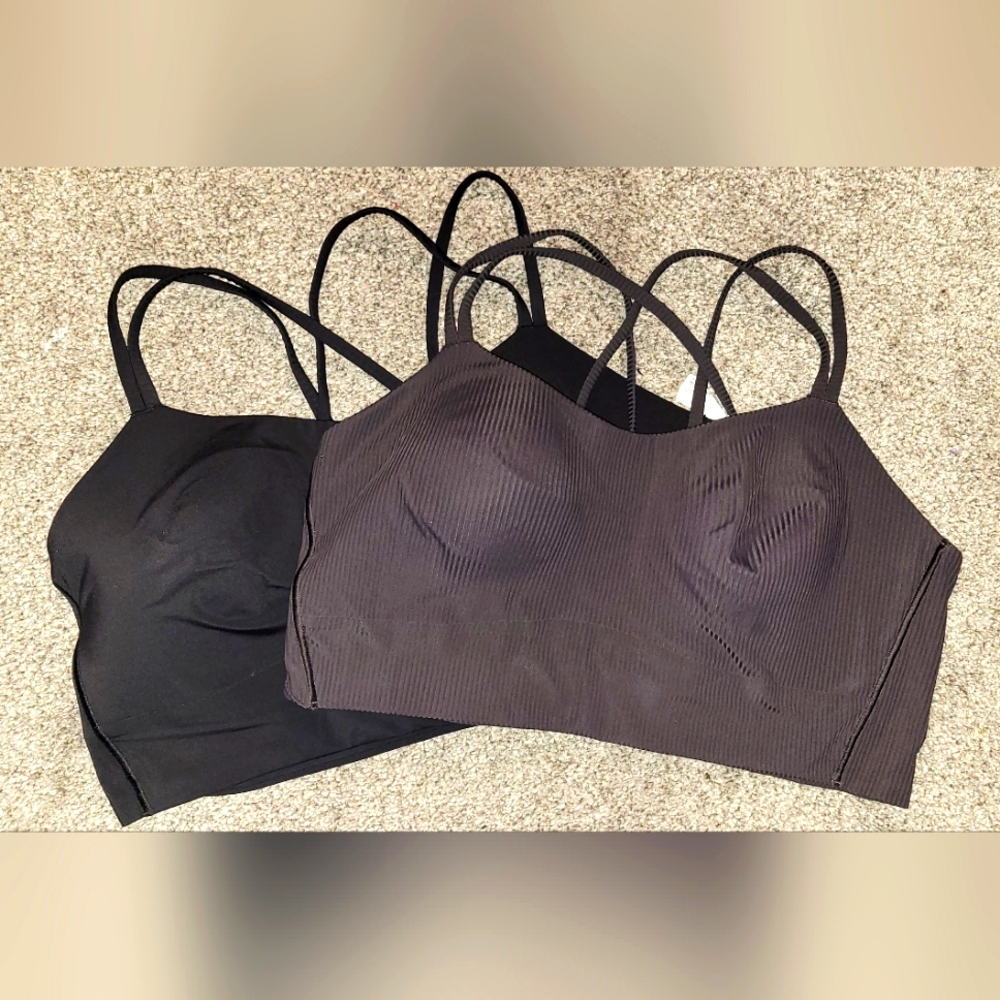 Two, like a cloud long line Bras
